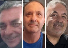 Cándido, Fernando y Luciano, los tres extremeños fallecidos por la DANA.