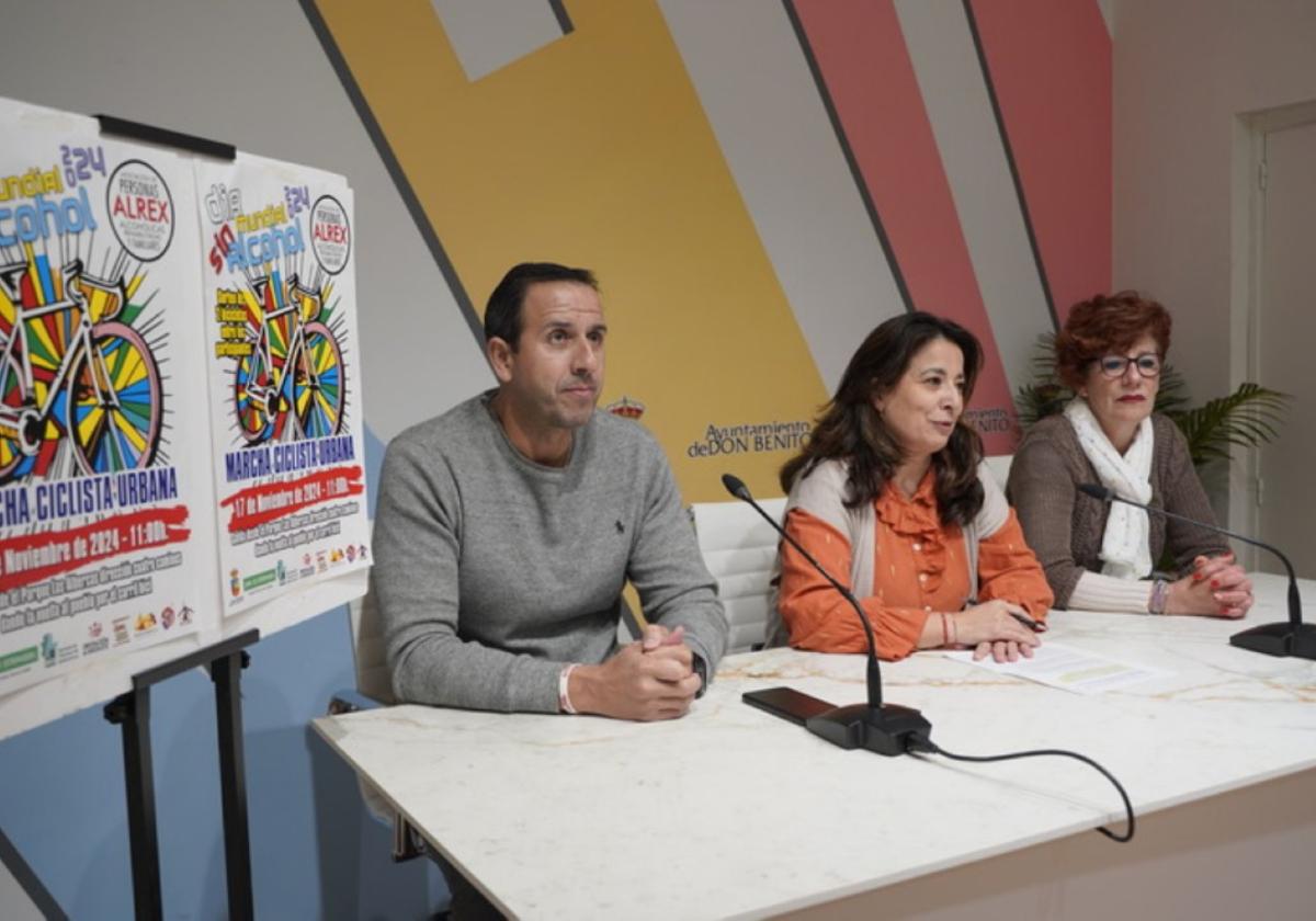 Presentación de la marcha ciclista.