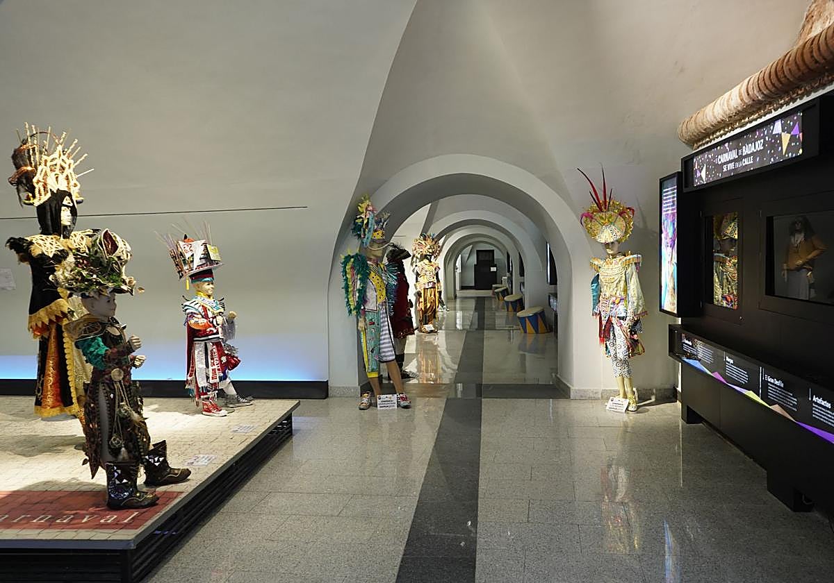 El Museo del Carnaval de Badajoz tras su reapertura.