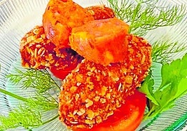 Croquetas de patatera del restaurante La Meancera de Horcajo.