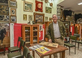 Mateo Giralt está empeñado en recuperar el protagonismo del Club Taurino de Badajoz.