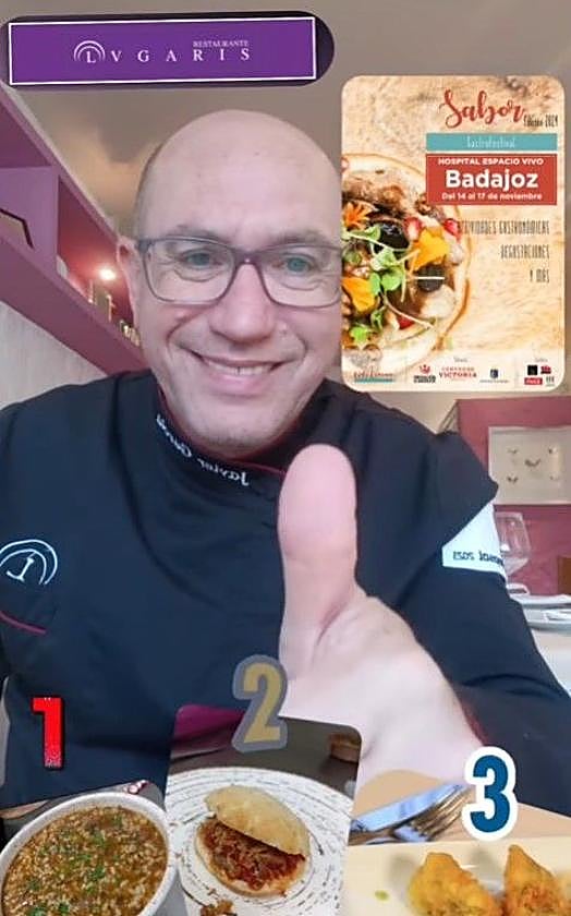 El Lugaris ha llevado tres propuestas al gastrofestival; arroz ibérico, bocadito ibérico y arroz de feria.