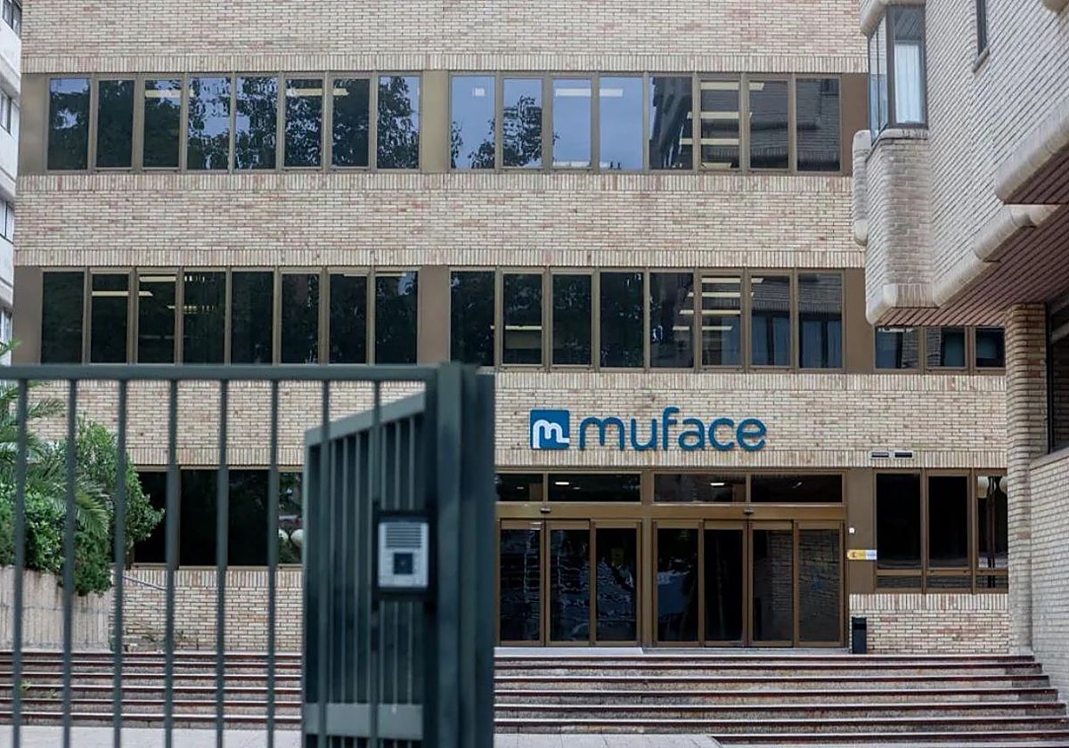 Fachada de una de las sedes de Muface.