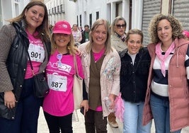 Éxito rotundo en la Marcha Rosa de AOEX en Fuente de Cantos