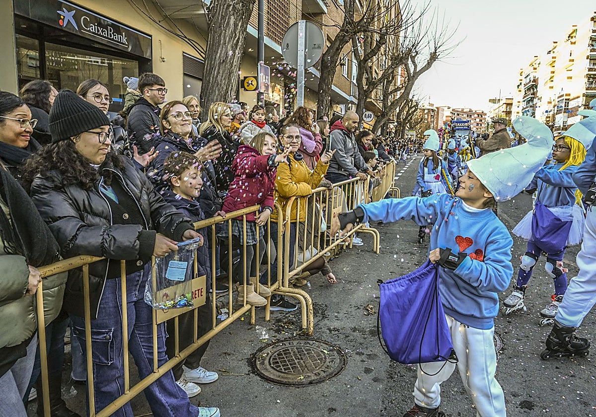 Niños inscritos en la Cabalgata de los Reyes Magos de Badajoz en otras ediciones.