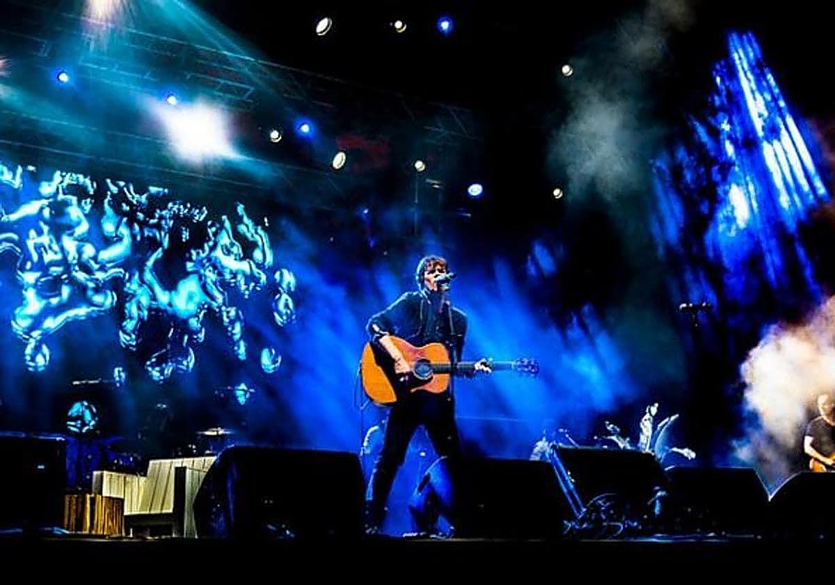 Nacho Campillo, en concierto.