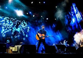 Nacho Campillo, en concierto.
