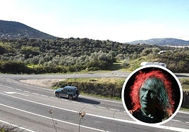 Entrada a la finca El Goterón, en la falda de Santa Bárbara.