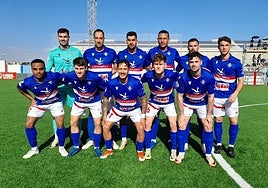Once inicial del CD Don Benito.