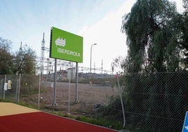 Terrenos donde se ubicará la nueva sede de Iberdrola, junto a la subestación de la avenida de la Universidad.