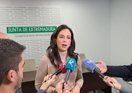 La consejera de Salud, Sara García Espada.