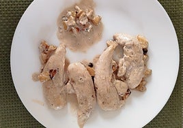 Una forma diferente de cocinar el pollo, que te sorprenderá por su delicado sabor.