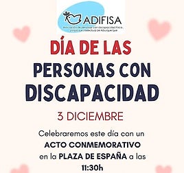 Adifisa conmemora el Día de las Personas con Discapacidad