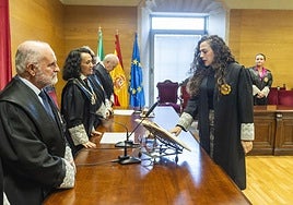 Así ha sido la toma de posesión de los jueces que forman la Sala de Gobierno del TSJEx
