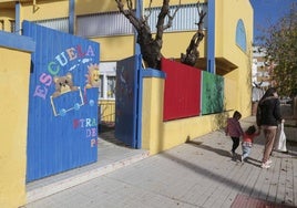 Centro infantil Nuestra Señora de La Paz, en Mérida, uno de los cuarenta que gestiona la Consejería de Educación.