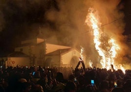 Celebración de la fiesta de Los Escobazos.