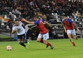 Santi Luque está siendo de los más destacados del Badajoz en este final de año.