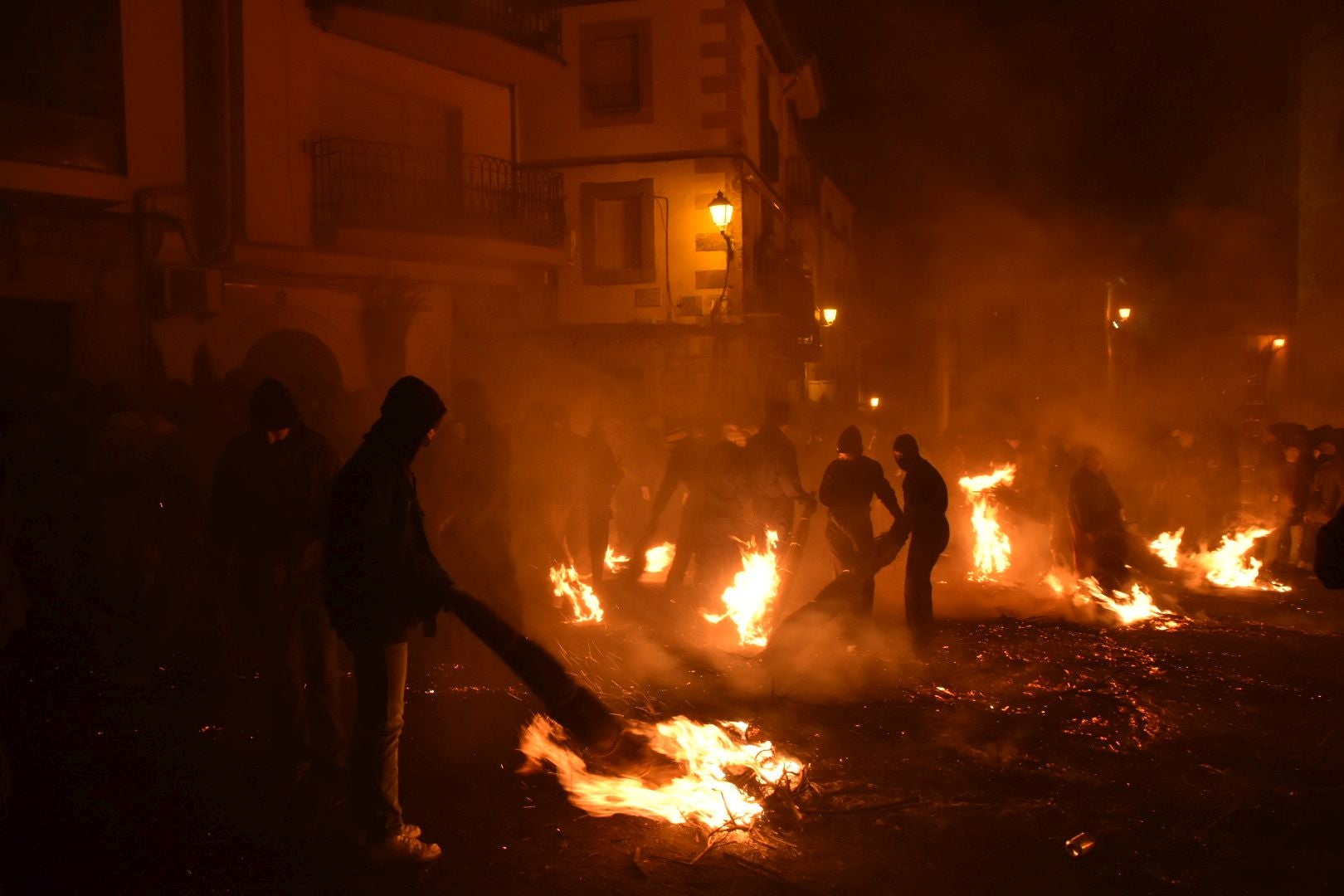 Así se ha celebrado la fiesta de Los Escobazos en Jarandilla de la Vera