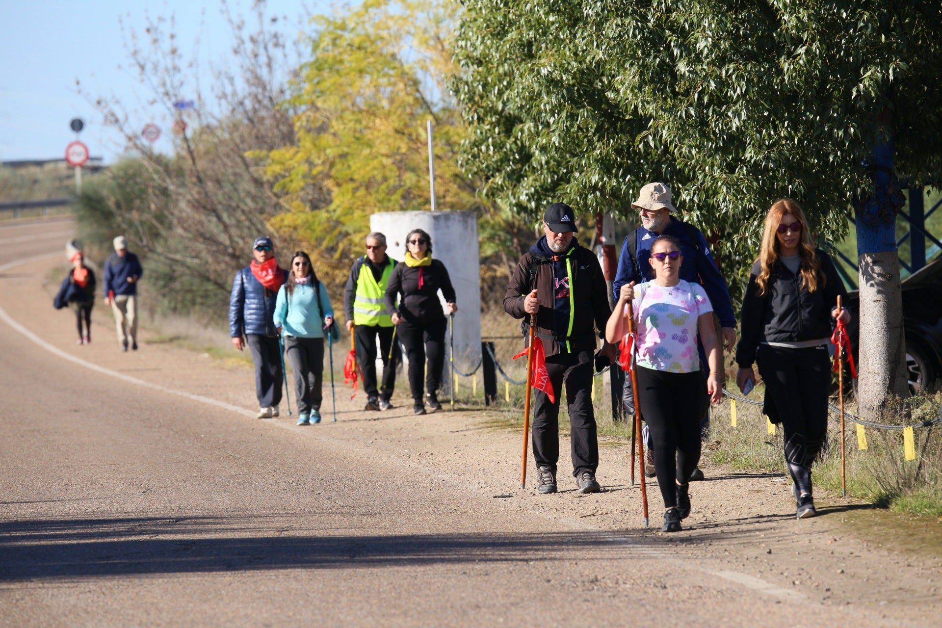 Los fieles de la mártir recorren los 20 kilómetros hasta Perales