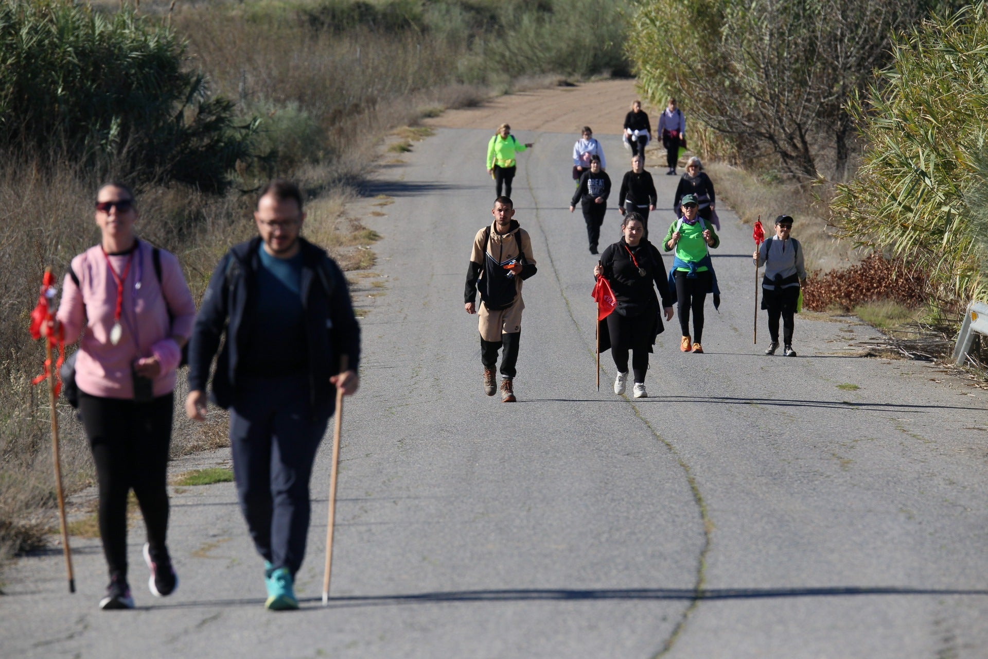 Los fieles de la mártir recorren los 20 kilómetros hasta Perales