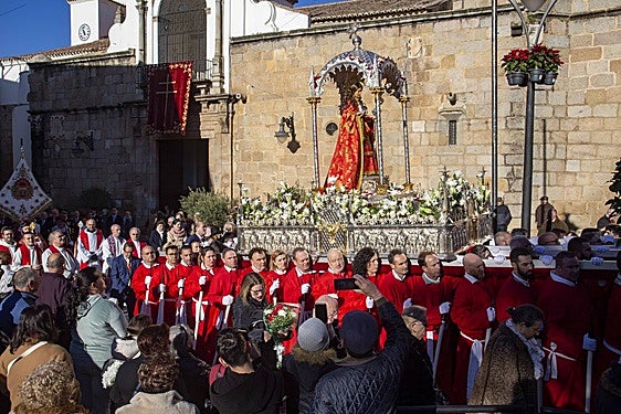 Así ha sido la procesión de la mártir Santa Eulalia en Mérida
