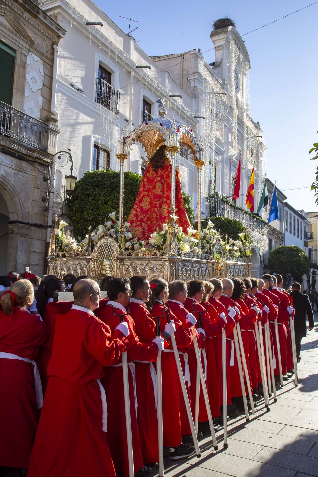 Así ha sido la procesión de la mártir Santa Eulalia en Mérida