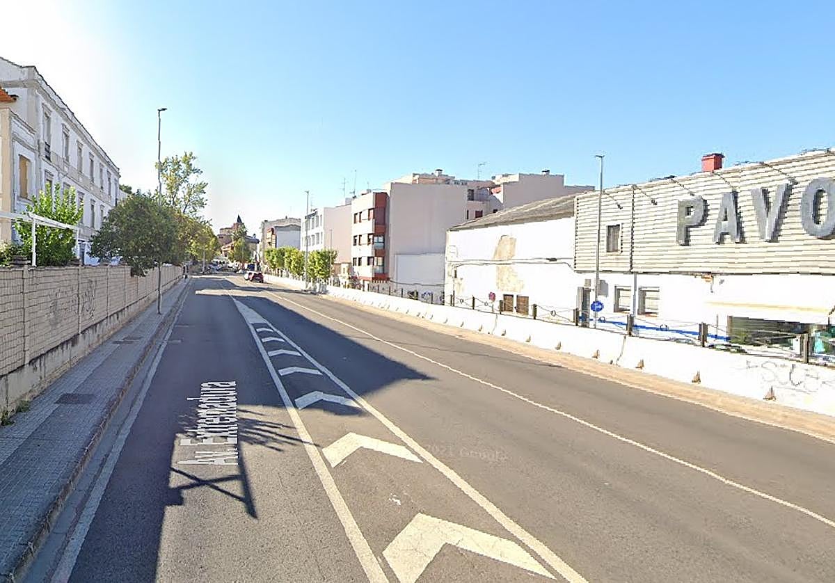El siniestro se registró en la avenida de Extremadura, a la altura de Tiendas Pavo.