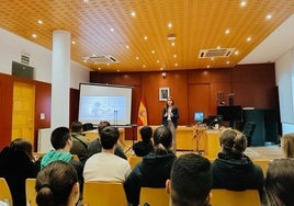 Los alumnos disfrutaron de la charla 'Educar en justicia'.