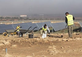 Los trabajos de excavación en Cortijo Lobato, en imágenes