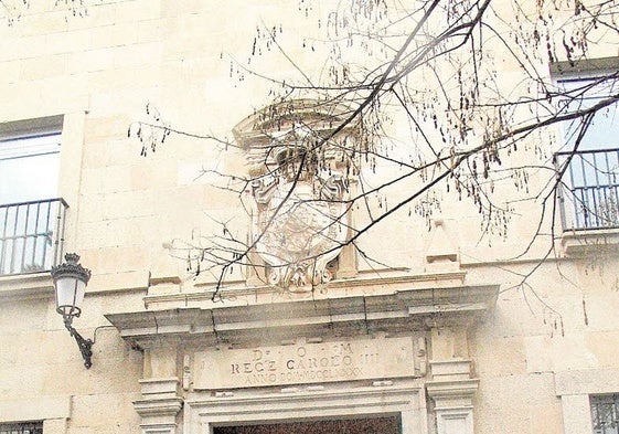 Antigua sede de los juzgados en Cáceres.