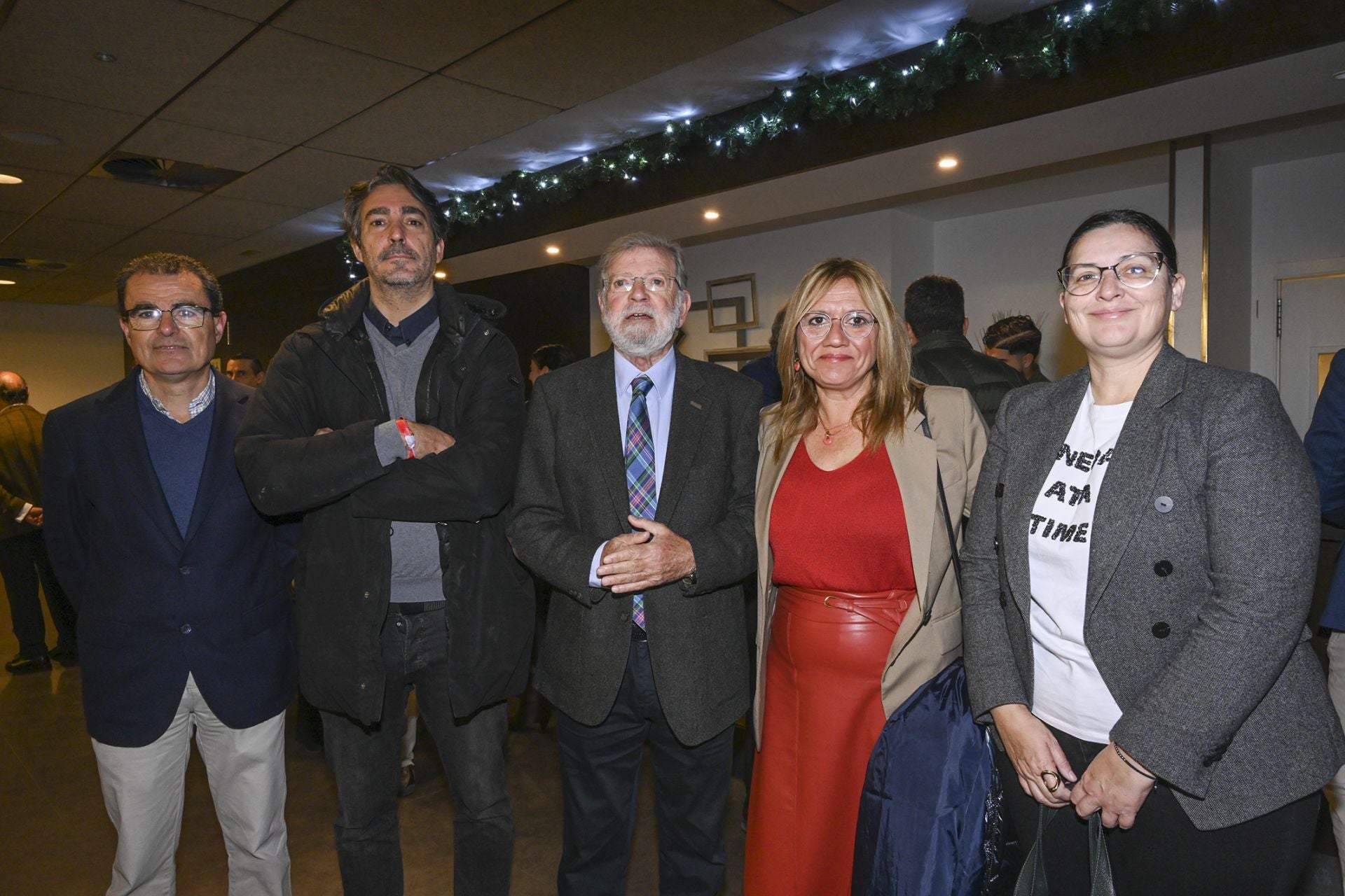 Jaime Gragera, Luis Tirado, Juan Carlos Ibarra, Francisca Silva y Marisol Mateos.