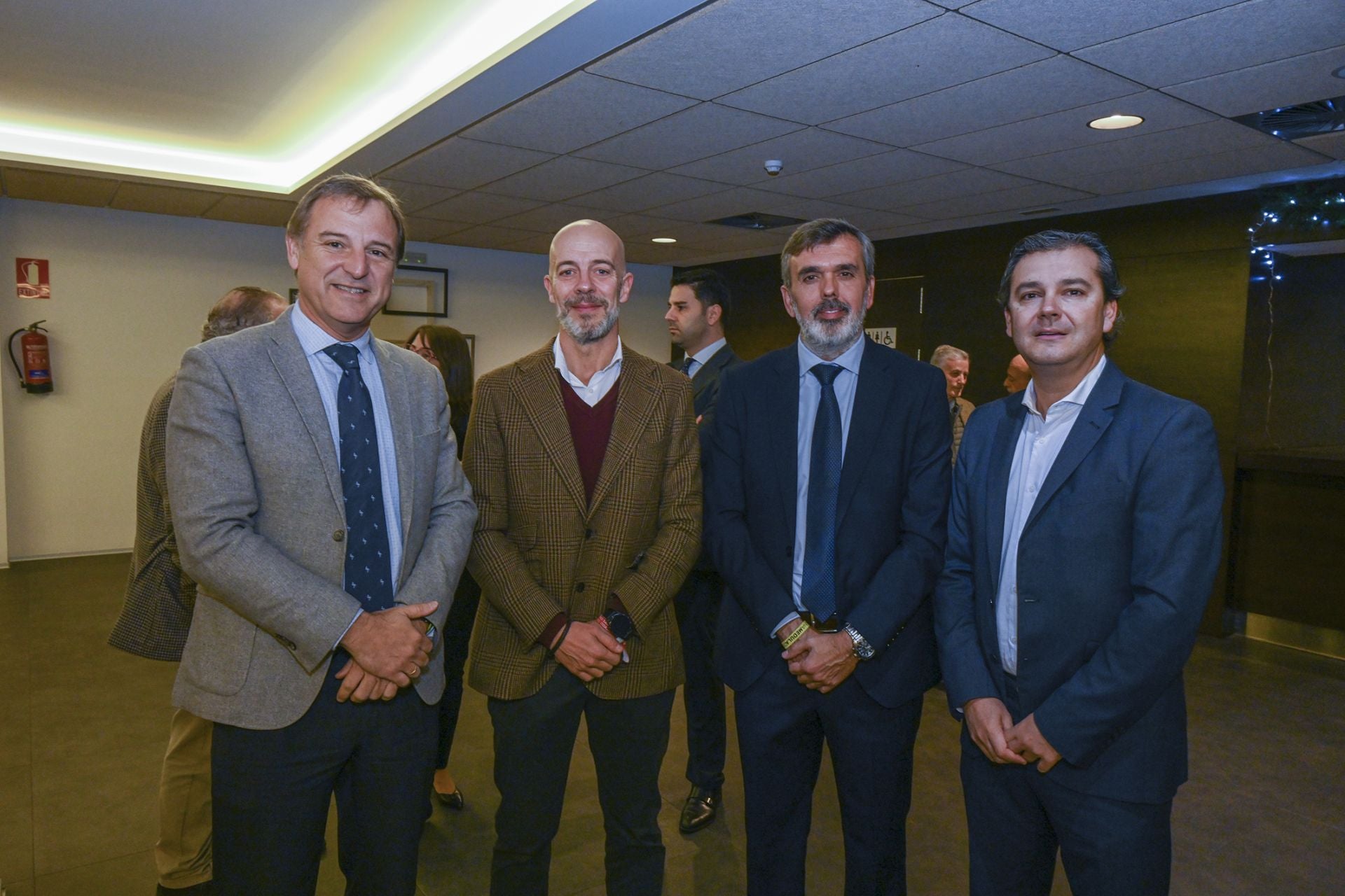 Miguel Ángel Cordero, David Aguilera, Adrián Urbano y José María Rodríguez.