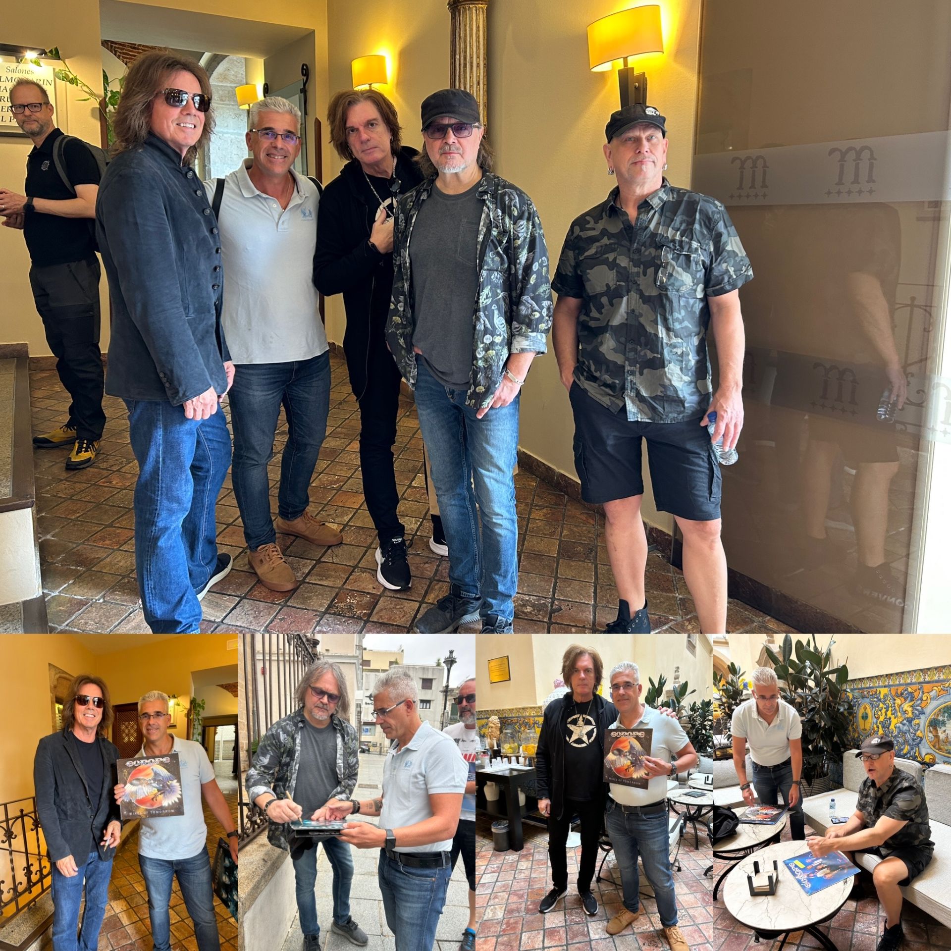 Logró estar con Europe.