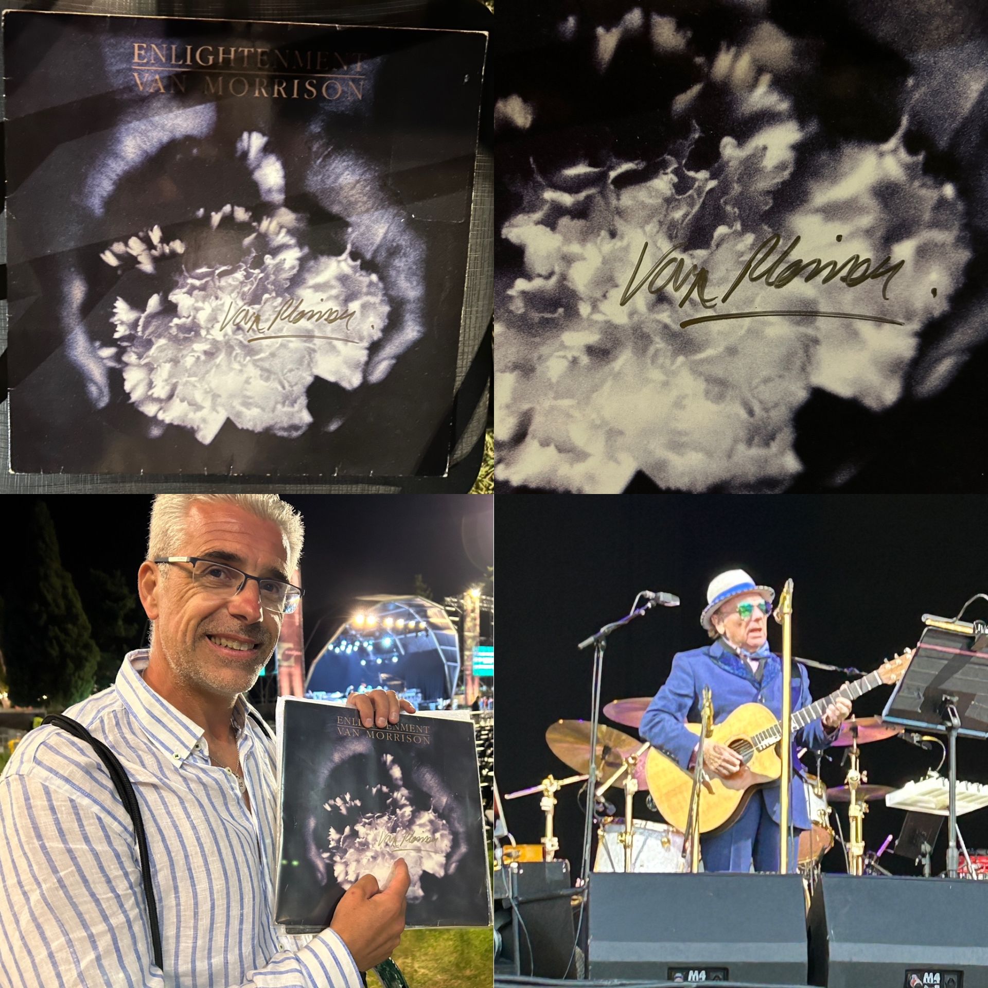 Conseguida la firma de Van Morrison.