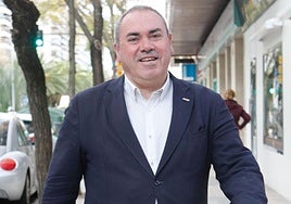 Ángel Pacheco, la semana pasada.