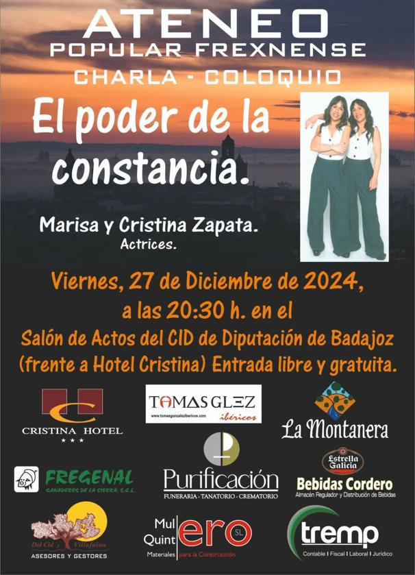 El Ateneo acoge la charla-coloquio 'El poder de la Constancia'
