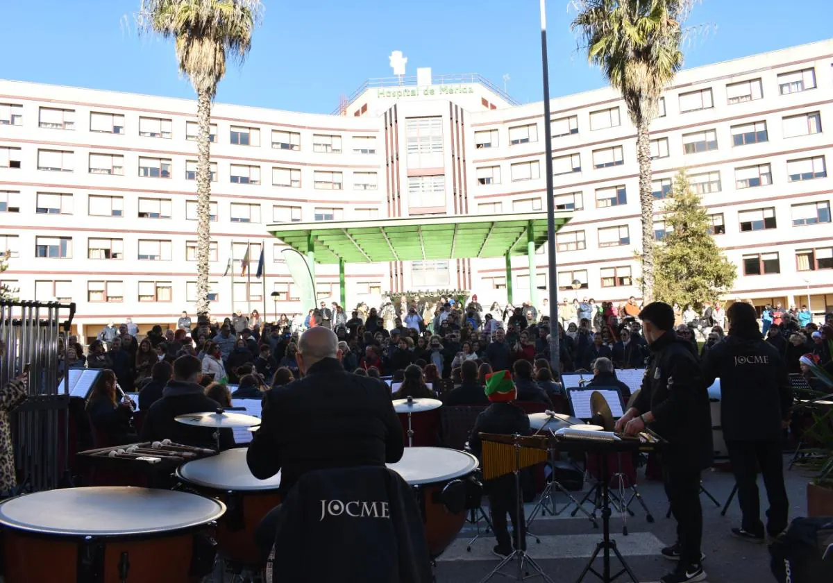 La Orquesta Joven De Mérida Alegra La Mañana En El Hospital 