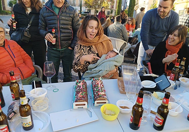 Sheila celebra su cumpleaños en San Andrés.