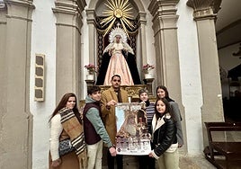 Presentación del calendario en el Templo de la Purísima Concepción.