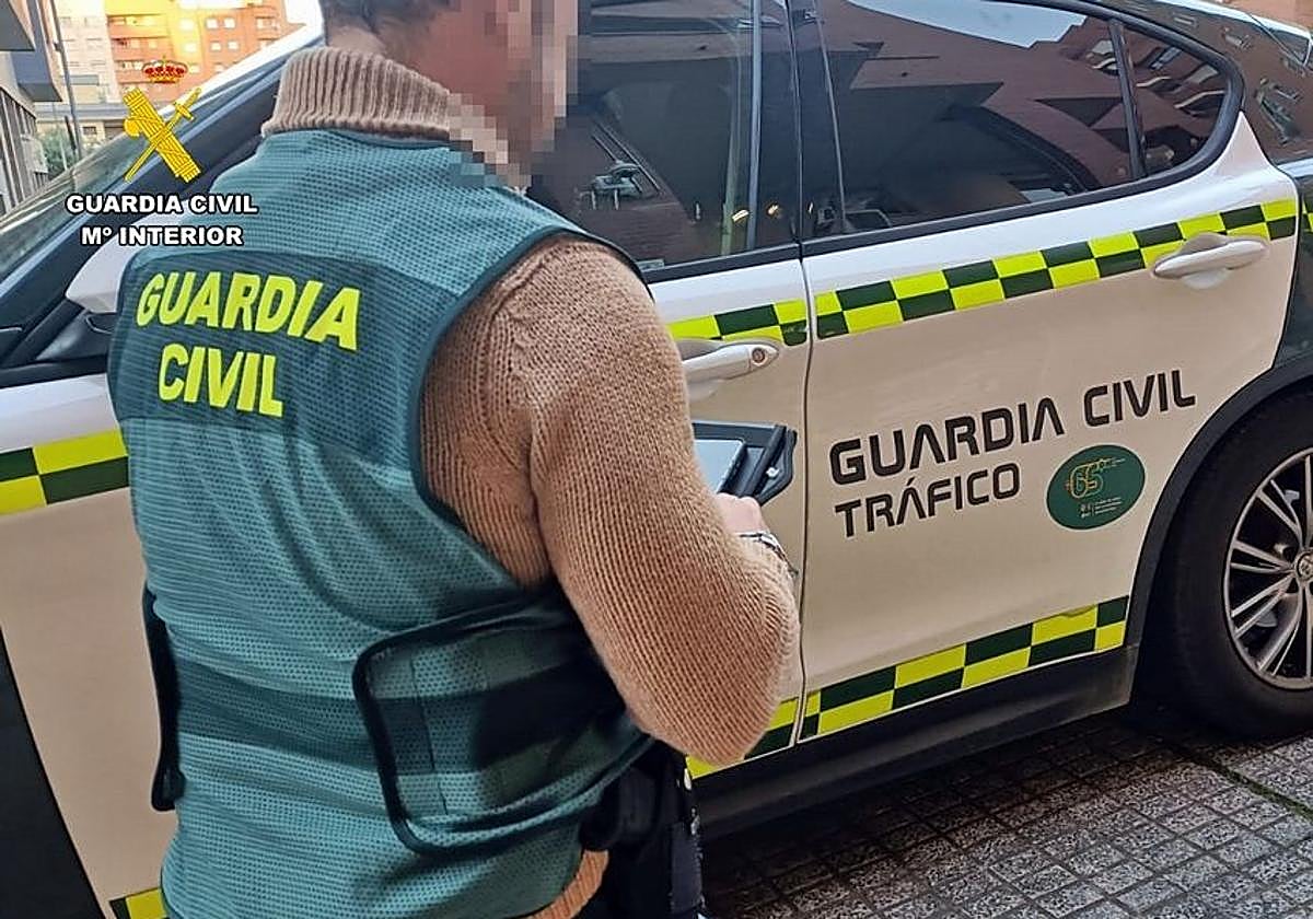 Interceptado un conductor de tractor sin puntos desde hacía más de diez años