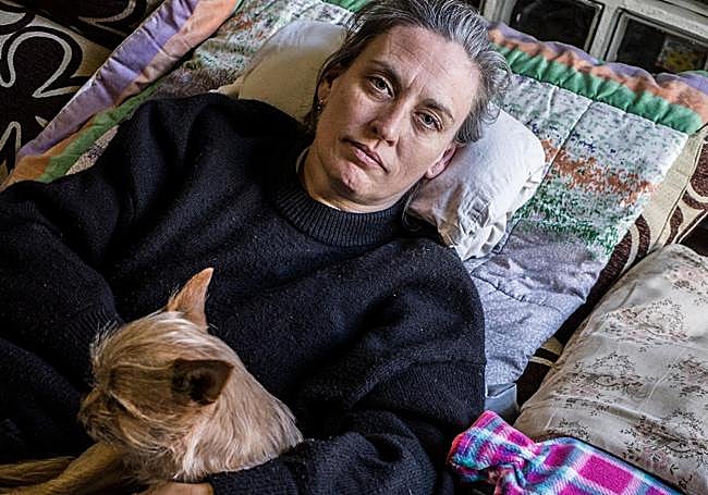 Maribel Díaz, conocida como 'La Ratona', en una entrevista con HOY en 2021.