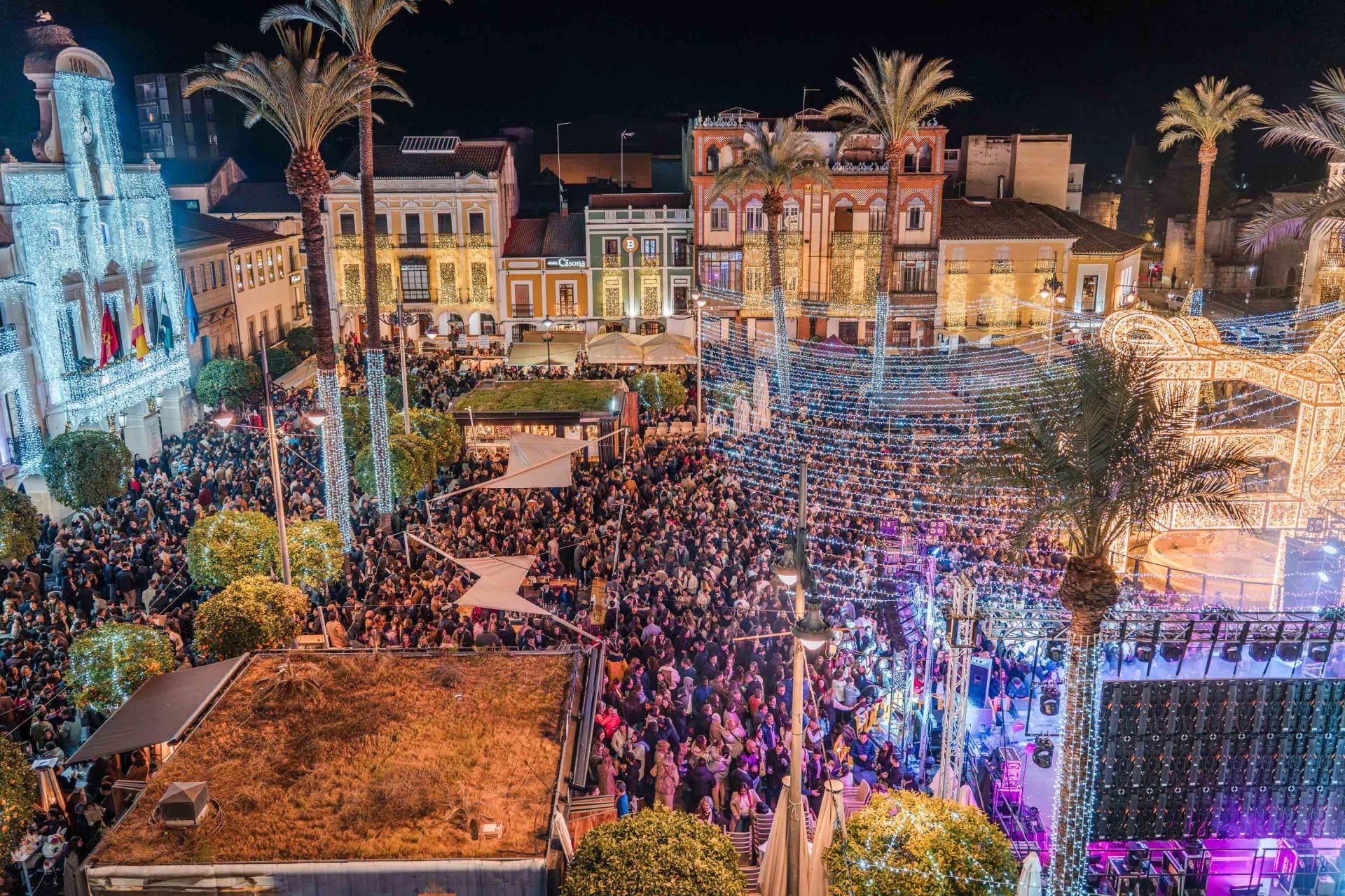 Lleno en la Fiesta Preuvas de Mérida