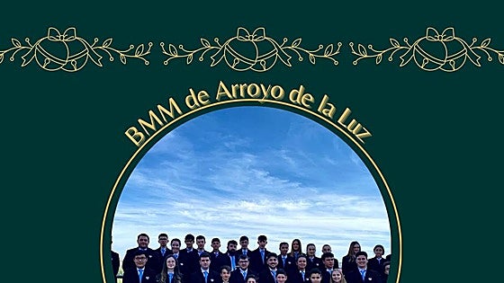 La Banda de Música de Arroyo de la Luz recibirá el 2025 con su Concierto de Año Nuevo