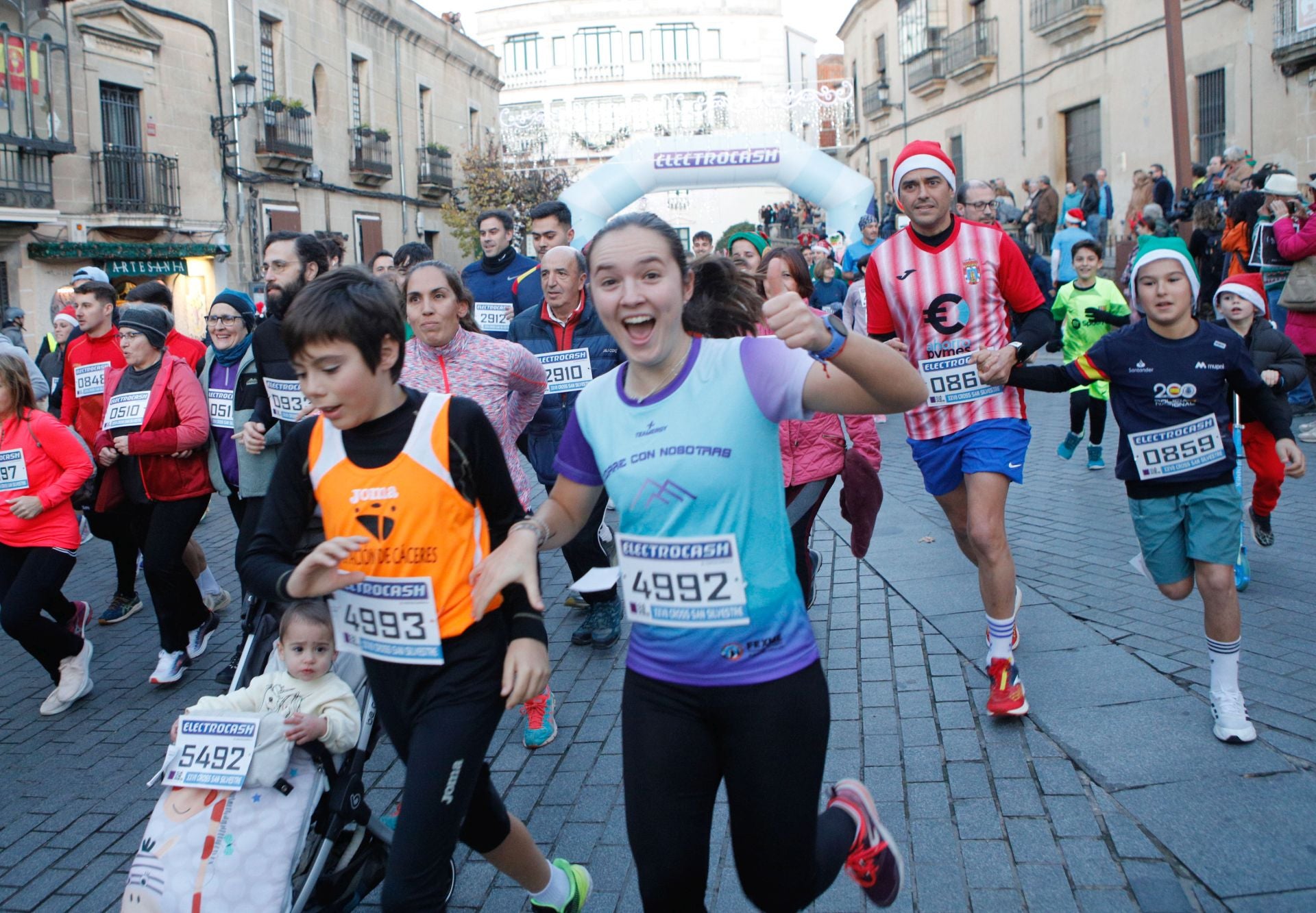 La San Silvestre de Cáceres, en imágenes