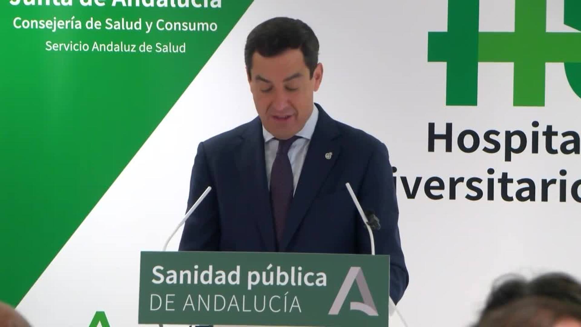 Moreno dice que el PET-TAC y las gammacámaras del Hospital de Jaén "mejorarán la asistencia"