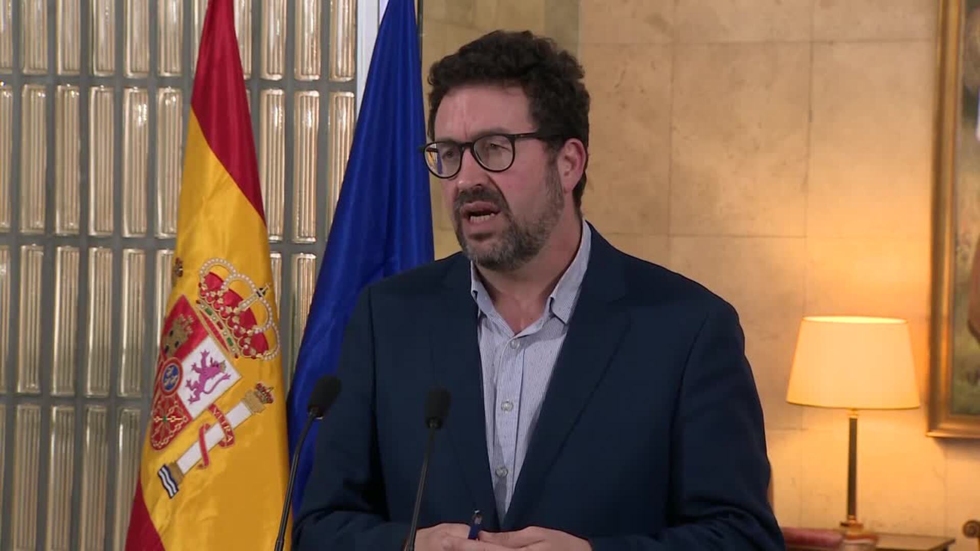 Joaquín Pérez espera "cuantos antes" un texto para desarrollar el artículo 15 de la Ley LGTBI