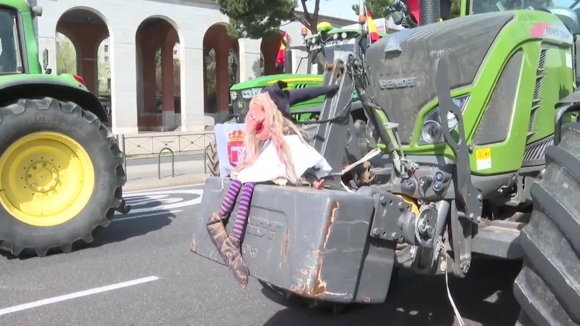 Otra gran protesta de tractores de toda España llega este domingo al centro de Madrid