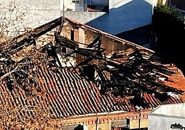 Una de las familias afectadas por el incendio de Navalmoral ya ha sido realojada