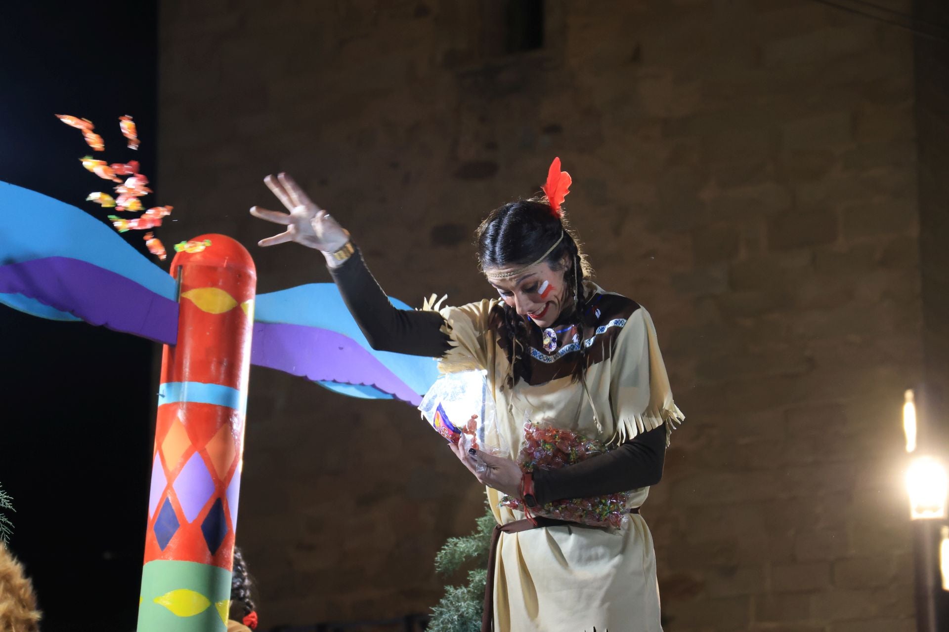 La Cabalgata de Los Reyes Magos de Villanueva de La Serena. 