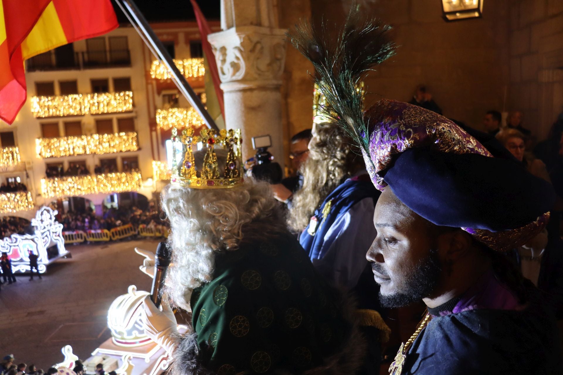 La cabalgata de los Reyes Magos de Plasencia.